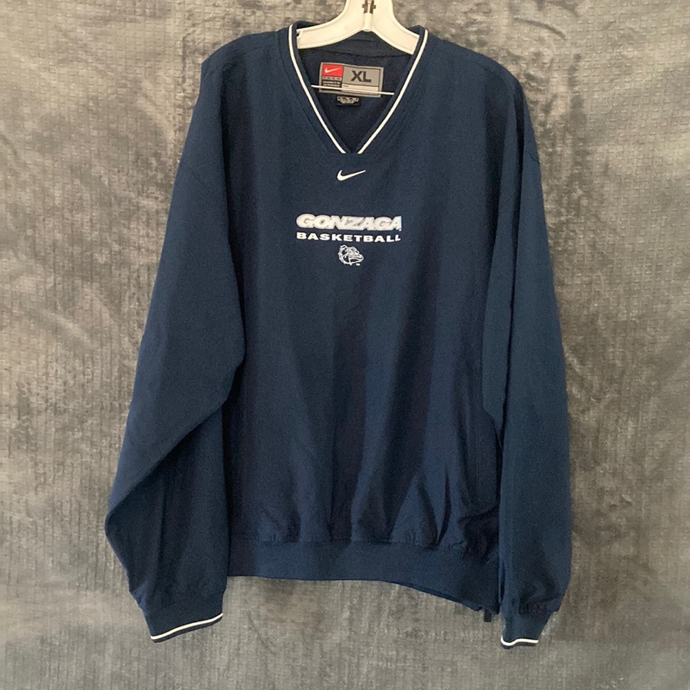 Nike Men’s XL Gonzaga Basketball Nylon Pullover